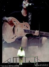 高清图：张惠妹伦敦演唱会举行 全场劲歌热舞