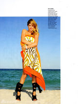 高清组图：荷兰名模杜晨-科洛斯杂志写真秀美体