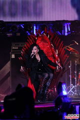 组图：郭富城张惠妹亮相台北跨年high翻全场