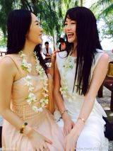 组图：众星云集佟丽娅婚礼 王宝强携娇妻出席