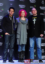 组图：裴斗娜出席《云图》记者会 与好莱坞众星联手