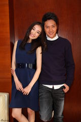 组图：新浪娱乐对话《好好的》冯绍峰倪妮