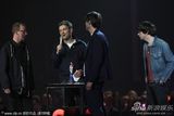 组图：第32届全英音乐奖 Blur乐队获杰出贡献奖