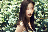 组图：高洋清新写真化身纯美可人“花仙子”