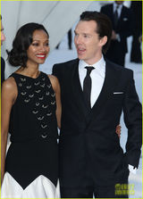 组图：《星际迷航2》伦敦首映 卷福大笑