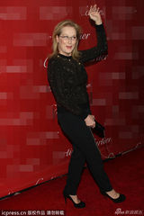 组图：桑德拉出席棕榈泉电影节 朱莉娅-罗伯茨豹纹争艳