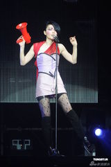 组图：王菲香港演唱会开场 刘嘉玲李亚鹏现身支持