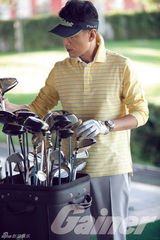 组图：王耀庆运动大片 温暖惬意引领高球时尚