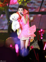 高清组图：蔡依林台北开唱 热舞Party迎圣诞