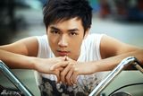 幻灯图：霍政谚机车写真 阳光帅气运动型男