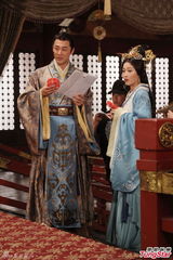 组图：林峰《卫子夫》杀青宴遭周丽淇催婚