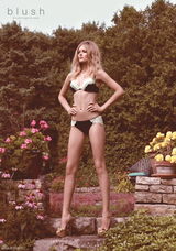 高清组图：超模奥尔嘉性感内衣写真秀美丽长腿