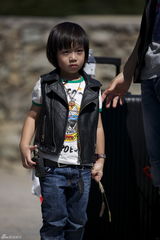 组图：《爸爸去哪儿》小小志各种萌态图