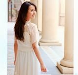 幻灯：王雅捷写真轻纱薄裙 坦言向往简单生活