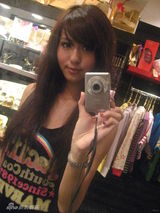 幻灯图集：黑涩会美眉蔷蔷服饰写真 甜美可爱