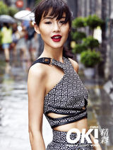 组图：陈燃登《OK！Girl》封面 体验巴蜀风情