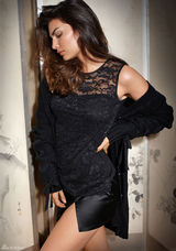 高清组图：意大利超模阿里萨-米勒性感内衣写真