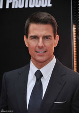 高清图：《碟中谍4》纽约首映克鲁斯携娇妻亮相