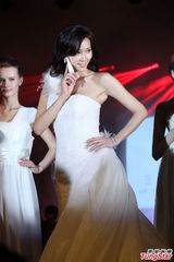 组图：林志玲致歉 告诫小学生别看内衣广告