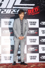 高清图：李秉宪首尔宣传《赤焰战场》一人撑场