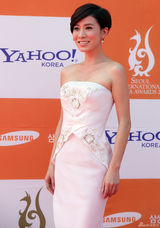 组图：首尔电视剧大赏红毯 佘诗曼于小彤亮相