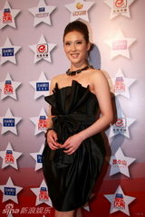 幻灯图：2009《娱乐大典》红毯星光闪烁