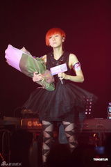 组图：泳儿演唱会带病上阵 险象环生幸无大碍