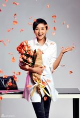 幻灯图：戴娇倩灿烂笑容 要做自己的女王