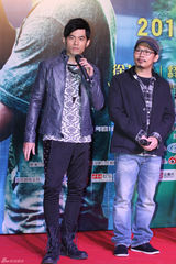 组图：《下雨的声音》首映 周杰伦助阵方文山