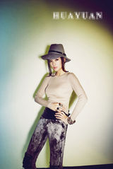 高清：张雨绮拍特色写真 百变造型展女人妩媚