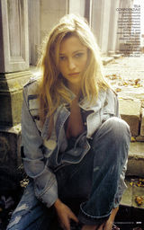 幻灯图集：超模努特-西雅牛仔裤写真