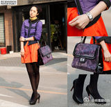 组图：明星爱街拍第8期男士大衣VS女士夹克棉服