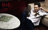 高清图：冯绍峰《ELLE》变性格型男展豪情