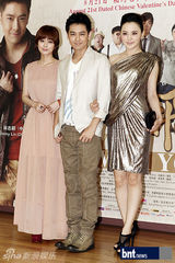 组图：林志颖张娜拉出席电影《一起飞》记者发布会