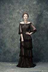 组图：安又琪复古宫廷写真演绎公主蜕变