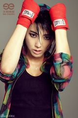 组图：刘忻最新宣传照风格再突破 演绎运动范儿