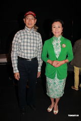 组图：汪明荃罗家英培训新人接班粤剧表演