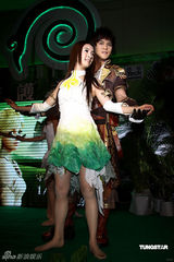 幻灯图集：林依晨清纯扮相出镜 与型男翩翩起舞