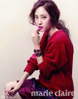 高清组图：韩团f(x)宋茜Krystal拍写真清新妩媚