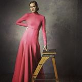 组图：奥斯卡晚宴写真 露皮塔幸福抱小金人