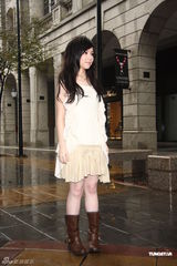 高清组图：林宥嘉绯闻女友邓紫棋台湾拍摄专辑MV