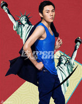 高清图：秦昊拍写真展型男魅力 动感演绎时尚达人