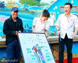 李连杰携《海洋天堂》大连宣传 放映现场感动多