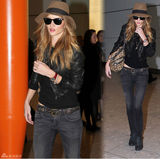 明星爱街拍第17期：20款人气朋克机车夹克搭配