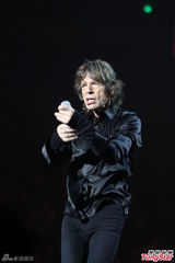 组图：滚石上海开唱 主唱米克-贾格尔卖力嘶吼