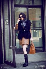 明星爱街拍第19期：女星丝巾VS男星领结搭配