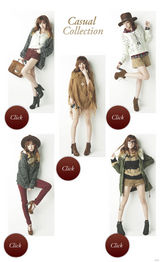 组图：藤井莉娜服饰写真 展示13款日系冬日搭配