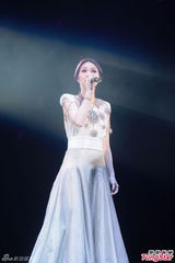 组图：谢霆锋陈慧琳等红馆开唱 悼念张耀荣