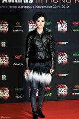 组图：MAMA红毯百张美图中韩明星争艳 韩彩英典雅