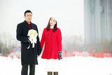 组图：《下一站婚姻》于和伟刘涛雪地浪漫求婚